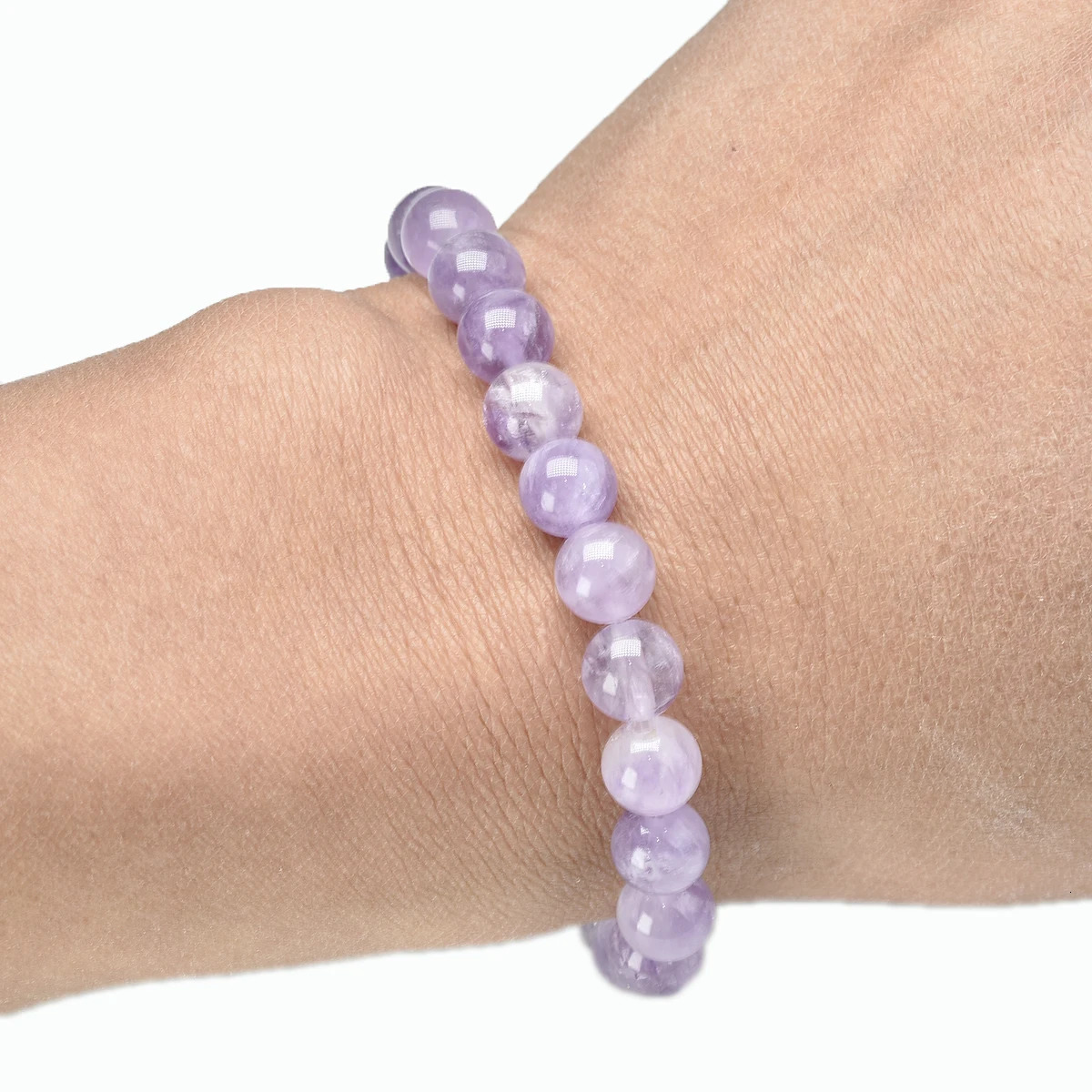 Natural Purple Jade Round Bead Bracelet 6mm 8mm10mm Healing Spirit Bracelets Gem For Women and Men Strand Meditation Jewelry 260107