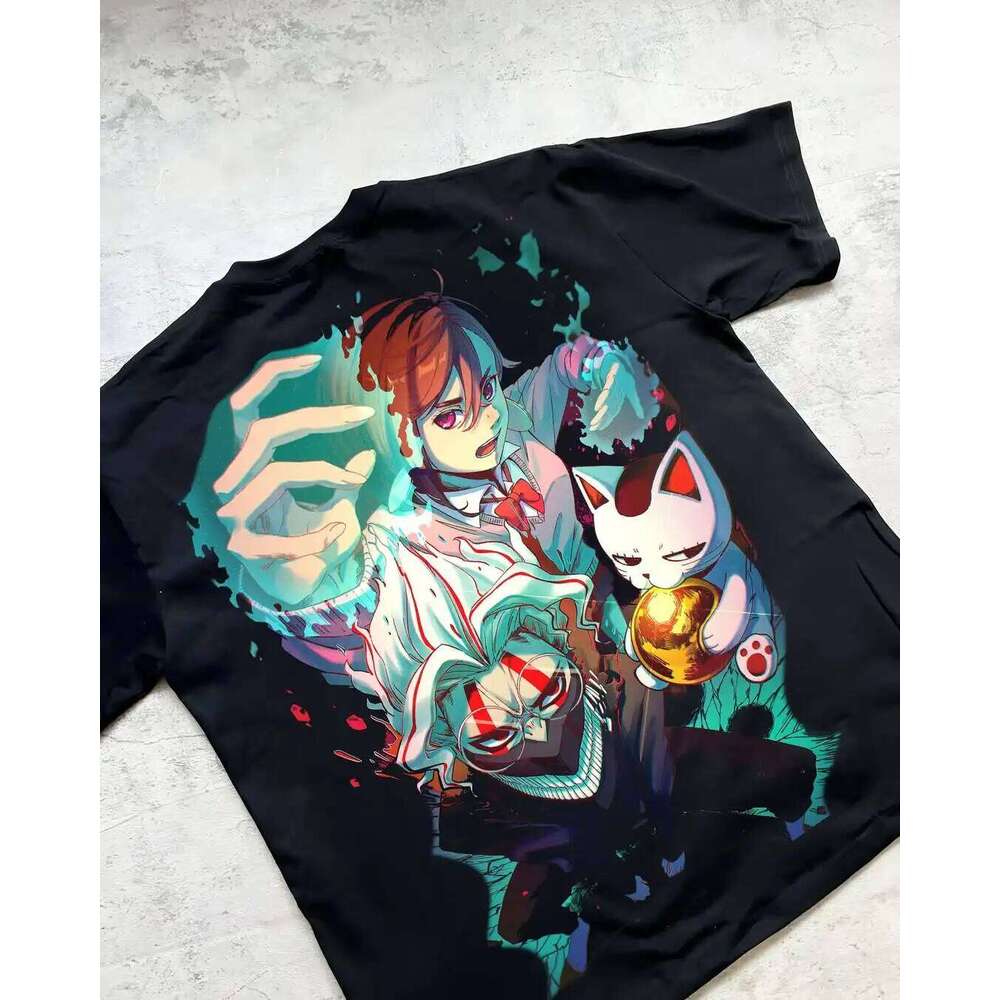 Dandadan T-Shirt Women Men Oversized Y2k Short Sleeve Funny Anime Pure Cotton Casual Harajuku Streetwear Female Male Clothing C260207