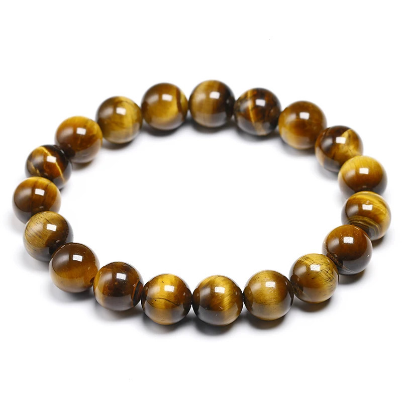 AAA Tiger eyes Beads Bracelet Men Charm Natural Stone Bracelets For Man Handmade Yoga Couple Women Gemstone Health Jewelry 260202