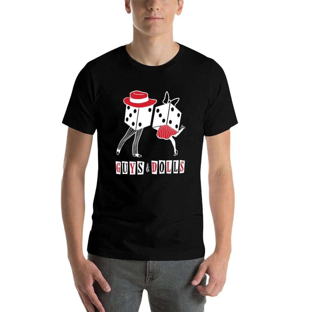 Guys and Dolls mens graphic t shirts with prints T-Shirt C260207