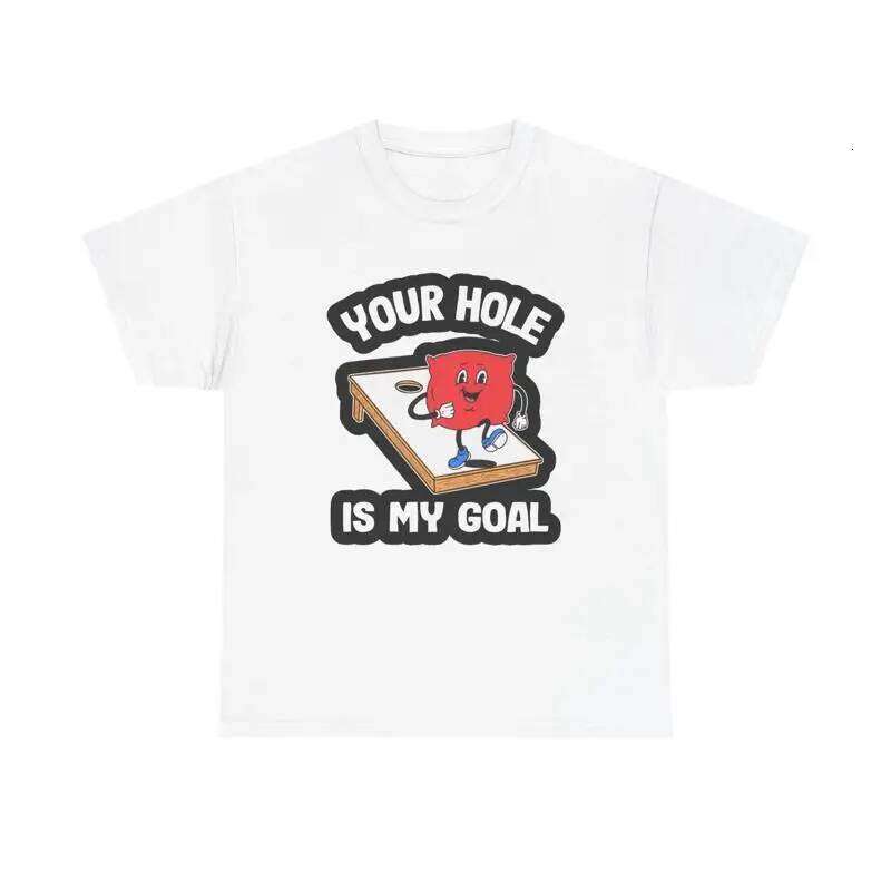 Cornhole Funny T Shirt Summer Beer Party Heavy Cotton C260207