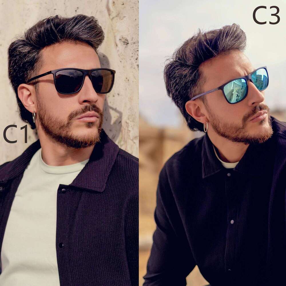 ZENOTTIC Square Polarized Sunglasses for Men Ultralight Carbon Fiber Sun Glasses Driving Fishing Golf Sports UV400 Protection Y260207