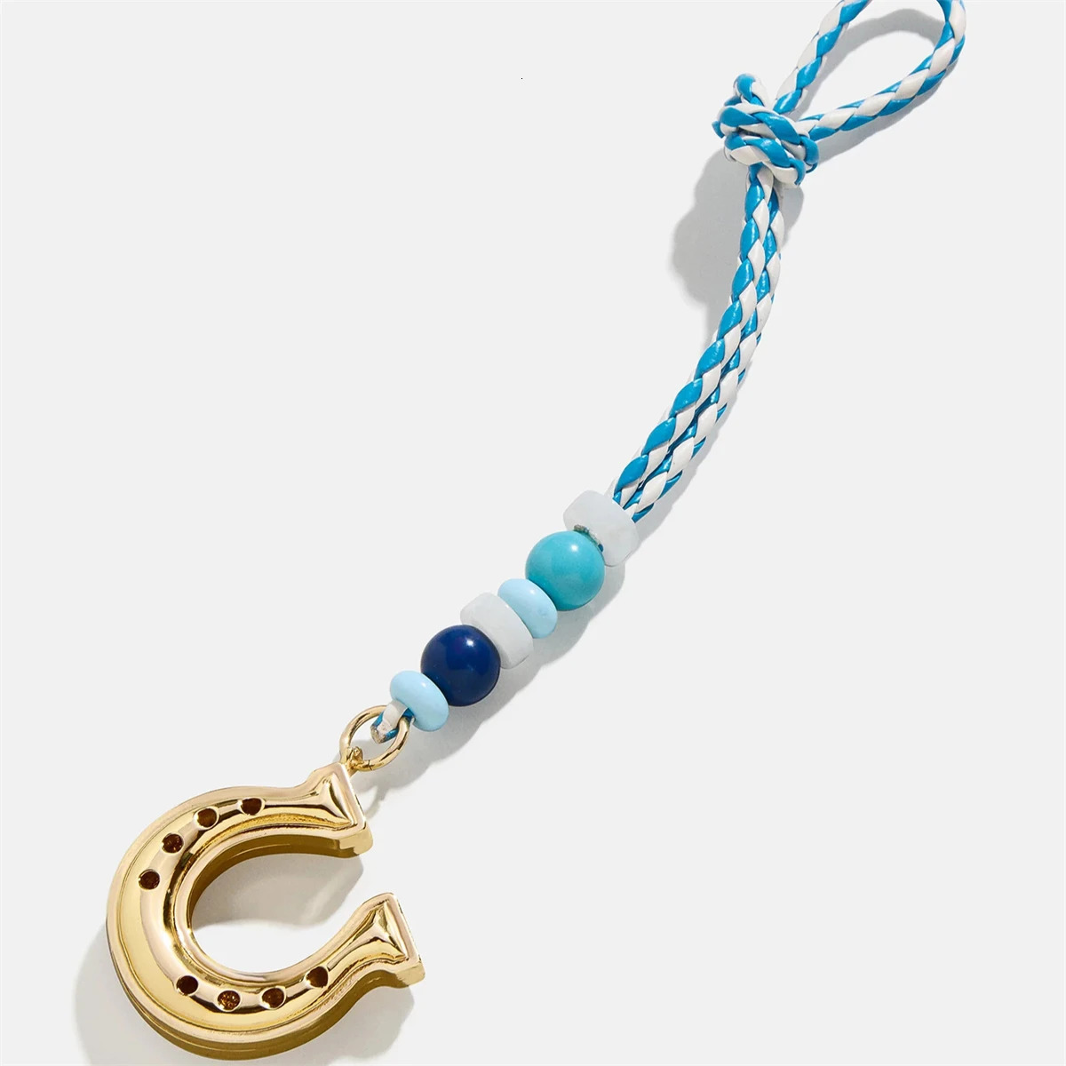 selling colorful bag hanging hand woven keychain internet pendant colorful rope bead eyes DIY accessories 260130