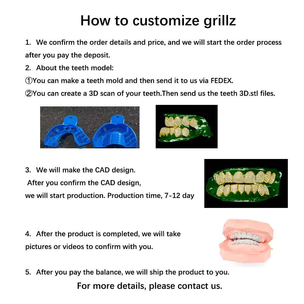 Custom 8 Top 8 Bottom Grills Iced Out 925 Sterling Silver Prong Setting Vvs Moissanite Diamonds Teeth Grillz