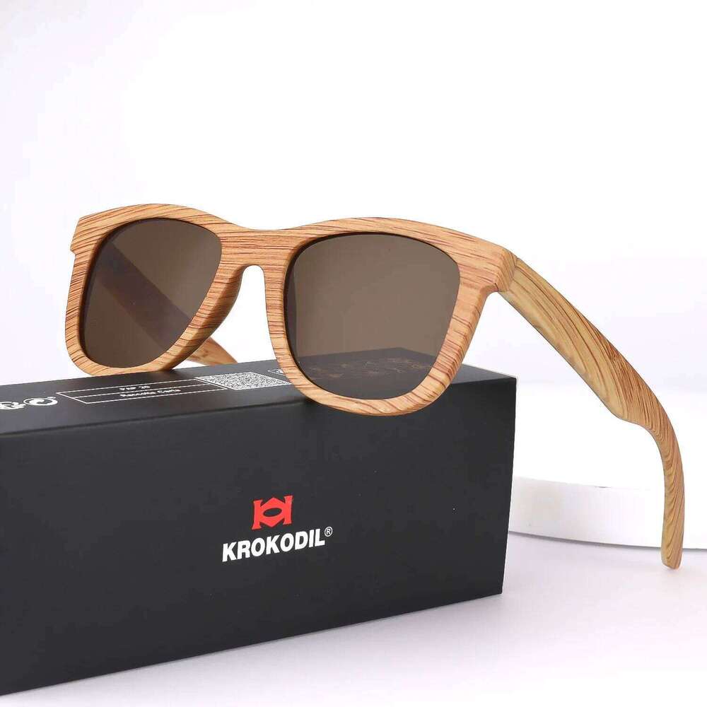 Plastics Wood Bamboo Sunglasses Men Women Classic Fashion UV400 Vintage Driving Sun Glasses Black Fishing Eyewear Y260207