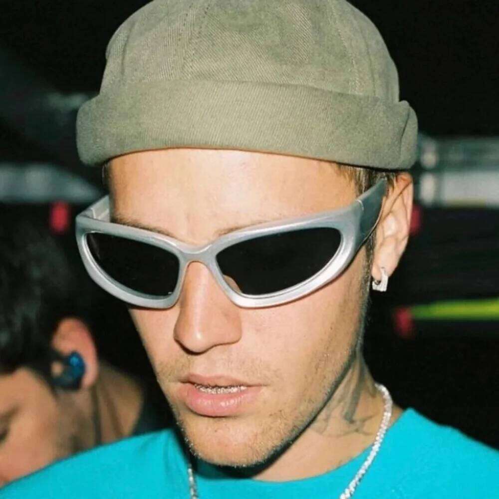 New Y2K Sports Punk Sunglasses Women Designer Square Goggle Men Luxury Brand Sun Glasses UV400 Colorful Mirror Fashion Eyewear Y260207