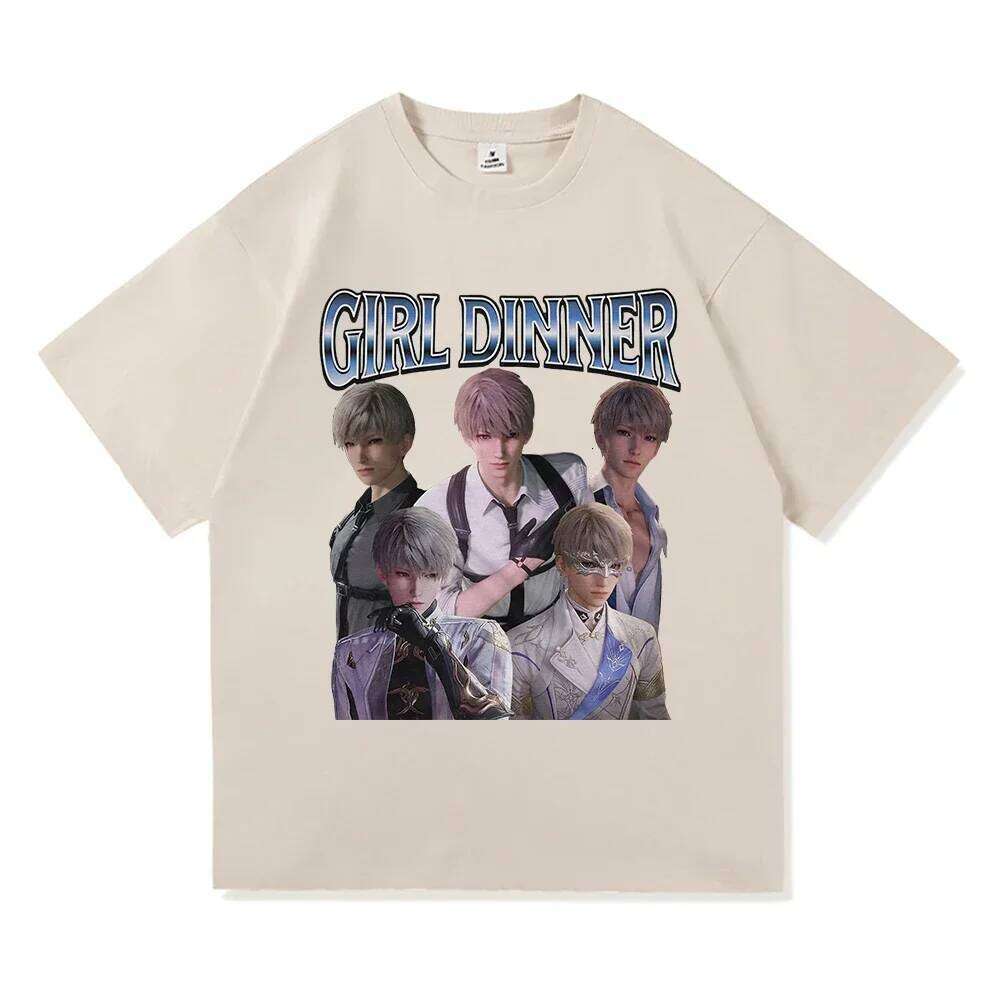 Xavier Love and Deepspace T Shirt Fashion Women Harajuku Aesthetic Graphic T-Shirt Unisex Vintage Tees Shirts C260207
