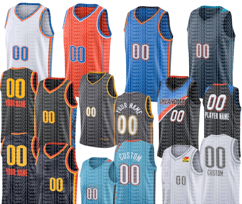 Men 2 Shai Gilgeous-Alexander Jalen Williams 7 Chet Holmgren Luguentz Dort Cason Wallace Alex Caruso Jaylin Williams Jared McCain Branden Carlson Basketball Jersey