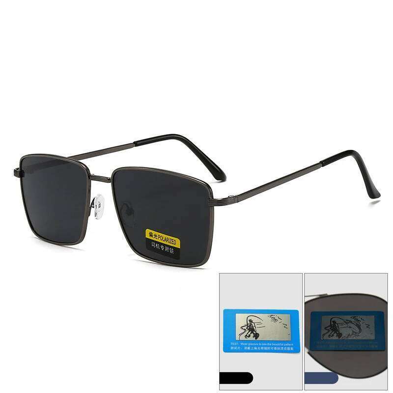 New Driving Specific Polarized Sunglasses Uv400 Men Glasses Drivers Fishing For Women Sun Protection Square Sunshade Eyewear Y260207