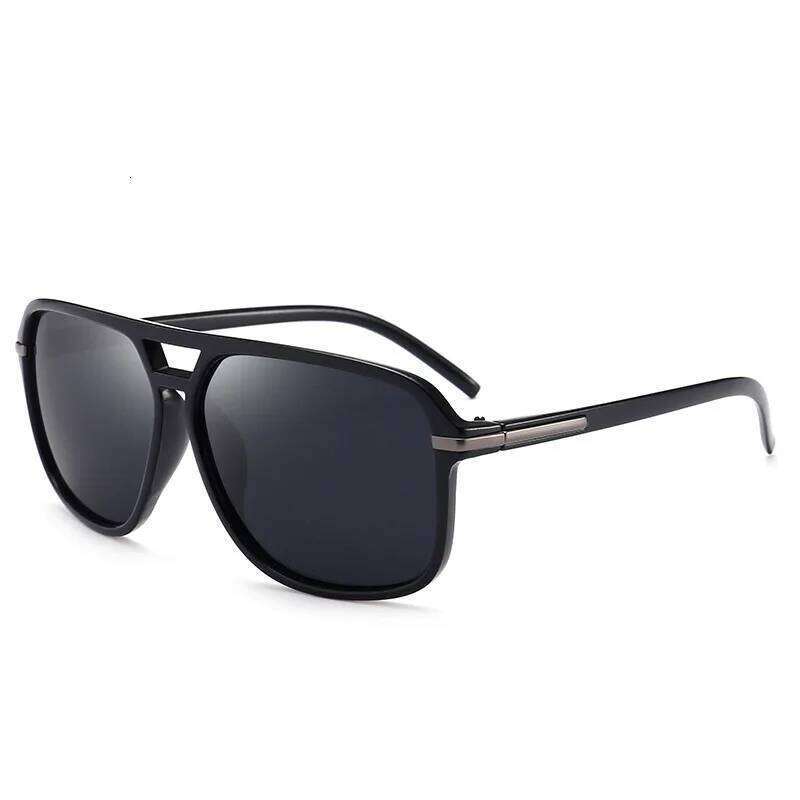 New Large Frame Square Sunglasses Men's Driving Fashion Sun Glasses Men Outdoor Fishing Polarized Eyewear UV400 Oculos De Sol Y260207