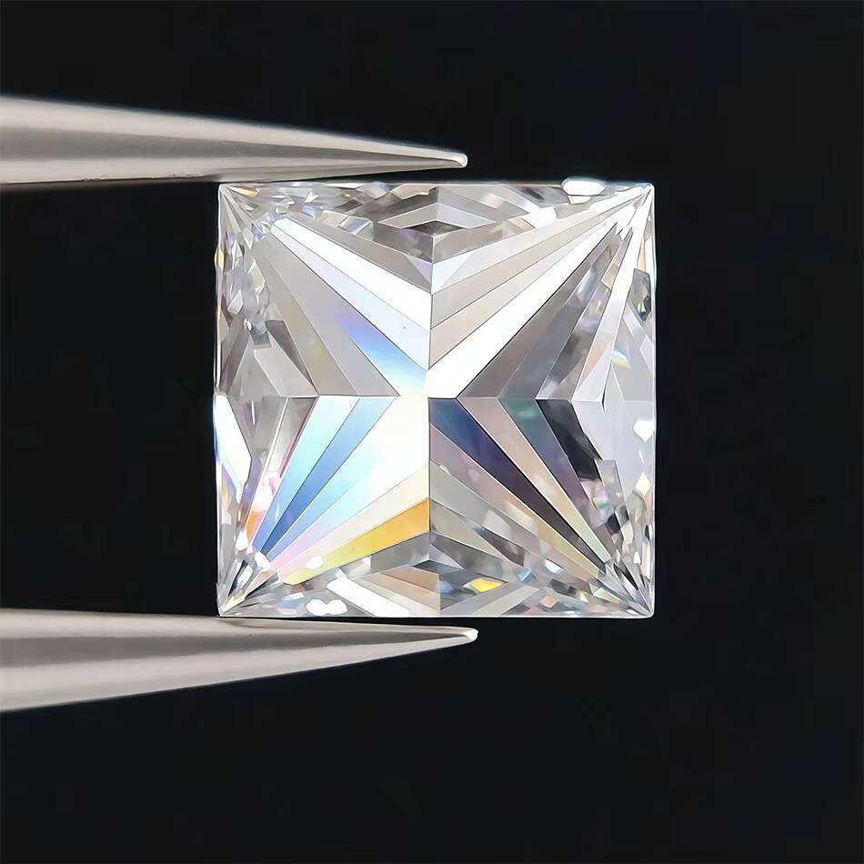 Wholesale IGI Certified Lab Grown Diamonds 1ct 2 Carat Princess Cut Vvs1 Diamond 3ct Loose HPHT CVD Lab Grown Diamond