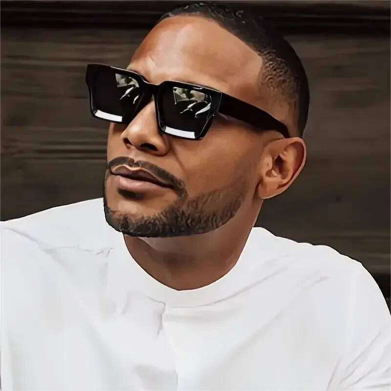 Fashion Sunglasses Designer Vintage Square Uv400 Women Classic Retro Shades Sun Glasses Men Eyewear Y260207