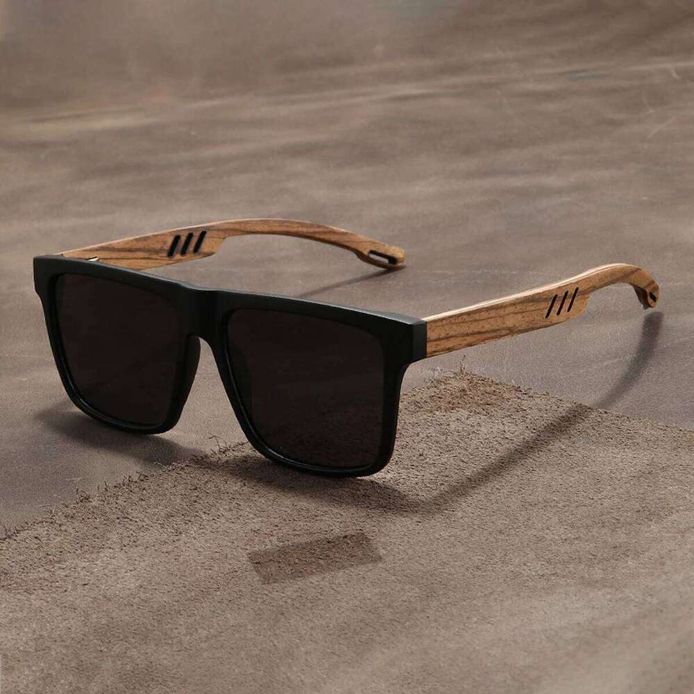 Retro Walnut Brand Ultra-Light Sunglasses For Men and Women Polarized ExquisiteFashion Y260207