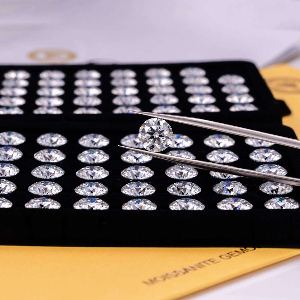 Messi Jewelry GRA Diamond Stone D EF GH Loose Moissanite