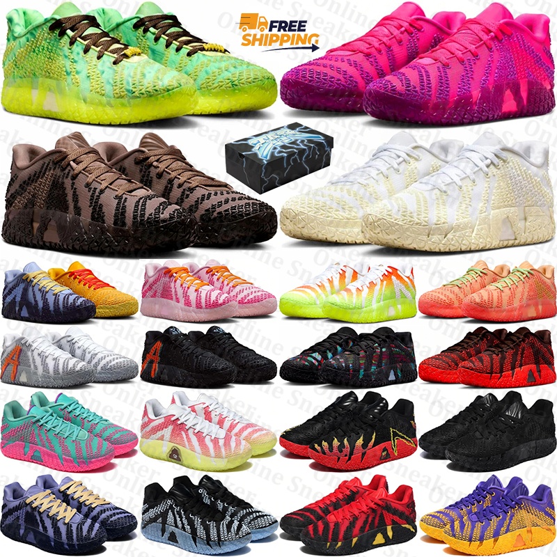 Free Shipping With Box Designer ja morant 3 Basketball Shoes ja3 3s sneakers for mens womens Cobalt Bliss Showstopper Spooky Season trainers runners