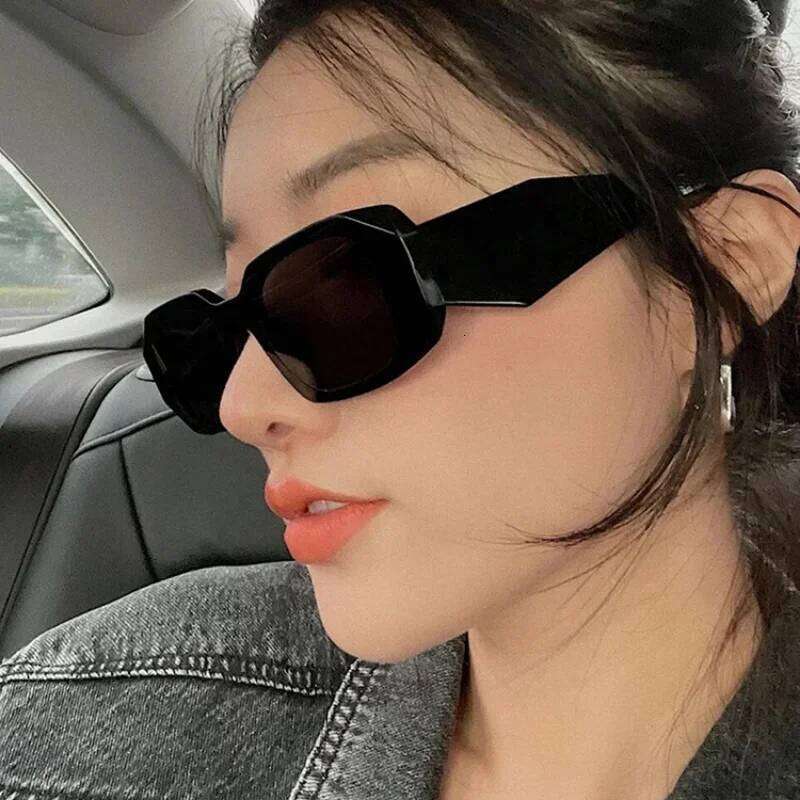 2024 Brand New Stylish Square Sunglasses Women Men Luxury Designer Vintage Irregular Personality Sun Glasses for Driving Beach Y260207
