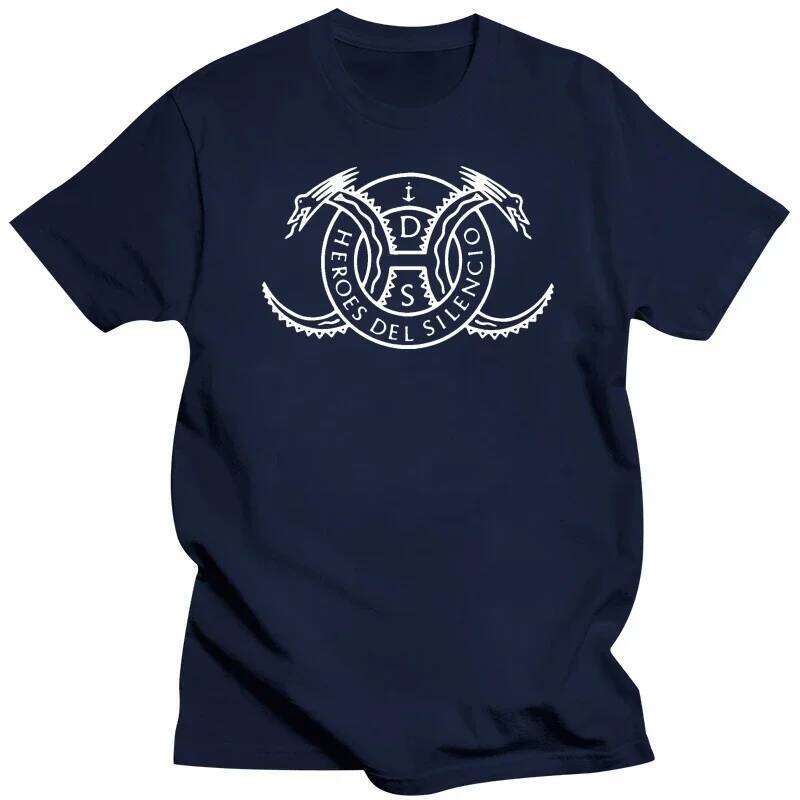 HEROES DEL SILENCIO Custom T-shirt Tee heavyweight fashion Round Neck manga vintage anime clothes new in tops & tees shirt man C260207