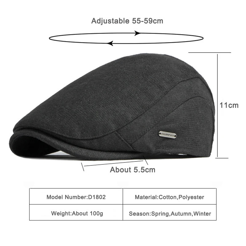 Autumn Winter Herringbone Duckbill Hat Flat ed Beret Hat Men Women Retro sboy Ivy Cap Painter Gatsby Driving Cabbie Cap 260205