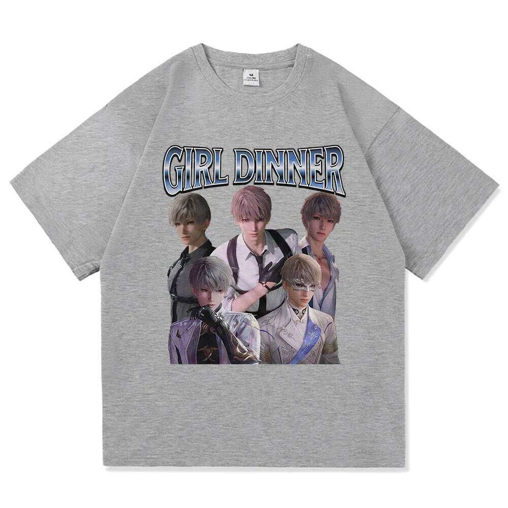 Xavier Love and Deepspace T Shirt Fashion Women Harajuku Aesthetic Graphic T-Shirt Unisex Vintage Tees Shirts C260207