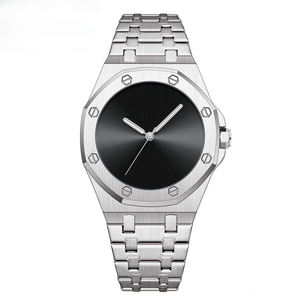 Free Shipping Minimalist Smooth Surface Eight-Sided Waterproof watch