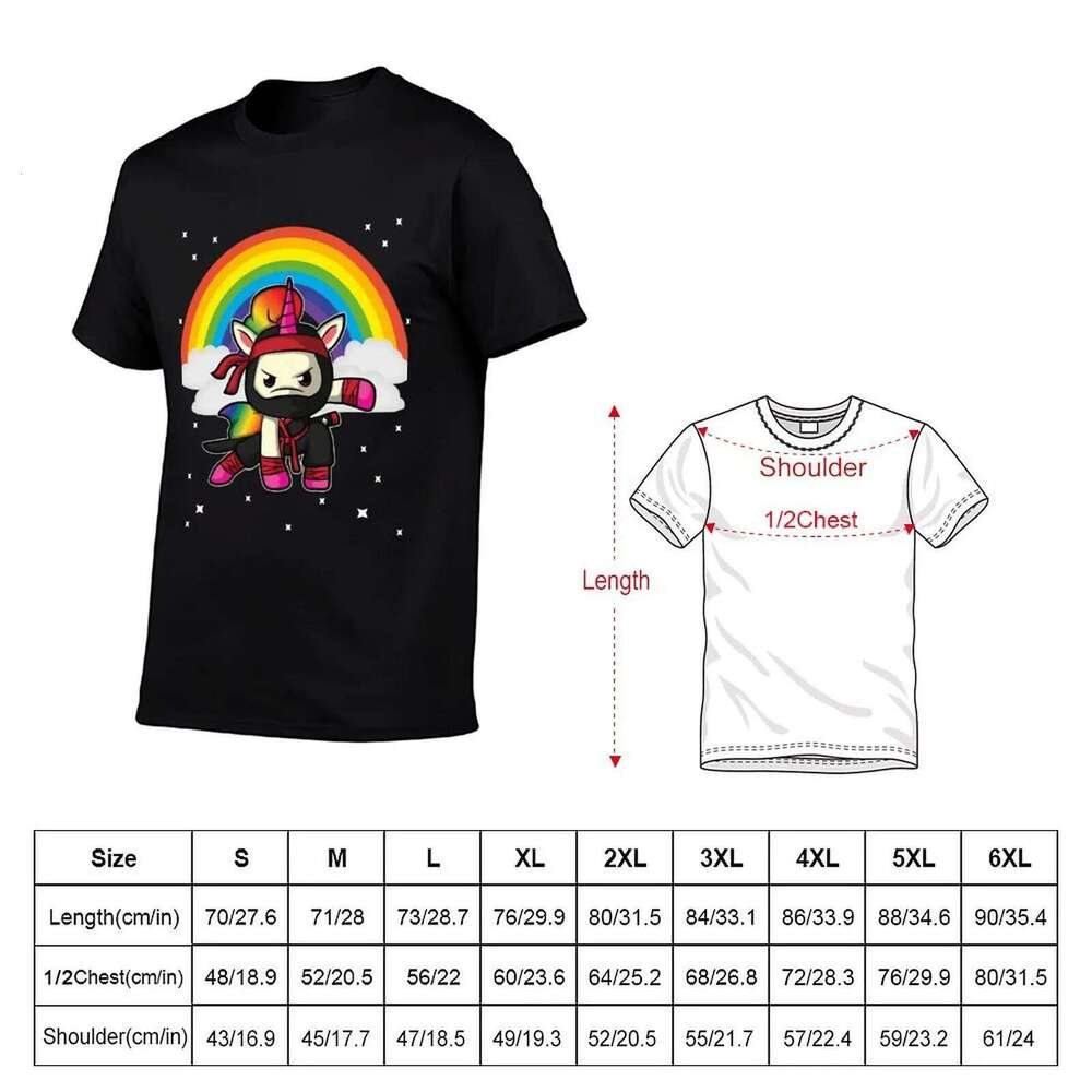Ninja Gift Funny Unicorn designer man shirt custom T-Shirt t print C260207