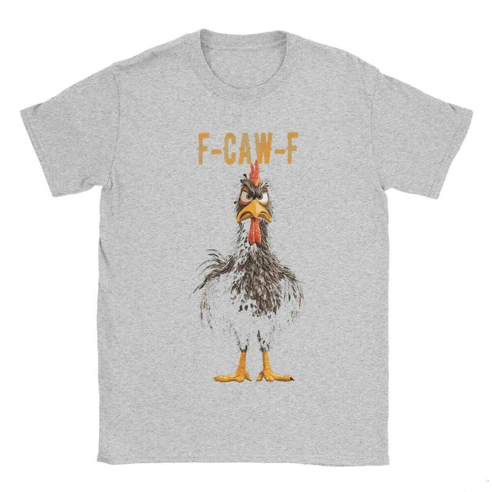 FCAWF Black Lover - Funny F-Caw-F Chicken T-Shirts for Men Cotton T Shirts Short Sleeve Tees New Arrival Clothing C260207