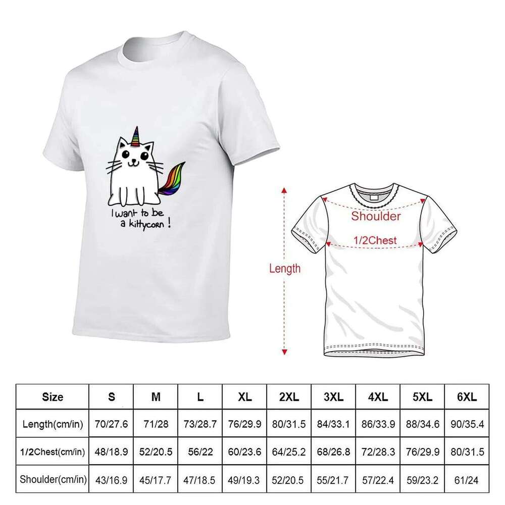 Cat unicorn man high quality cotton t shirt pack T-Shirt C260207