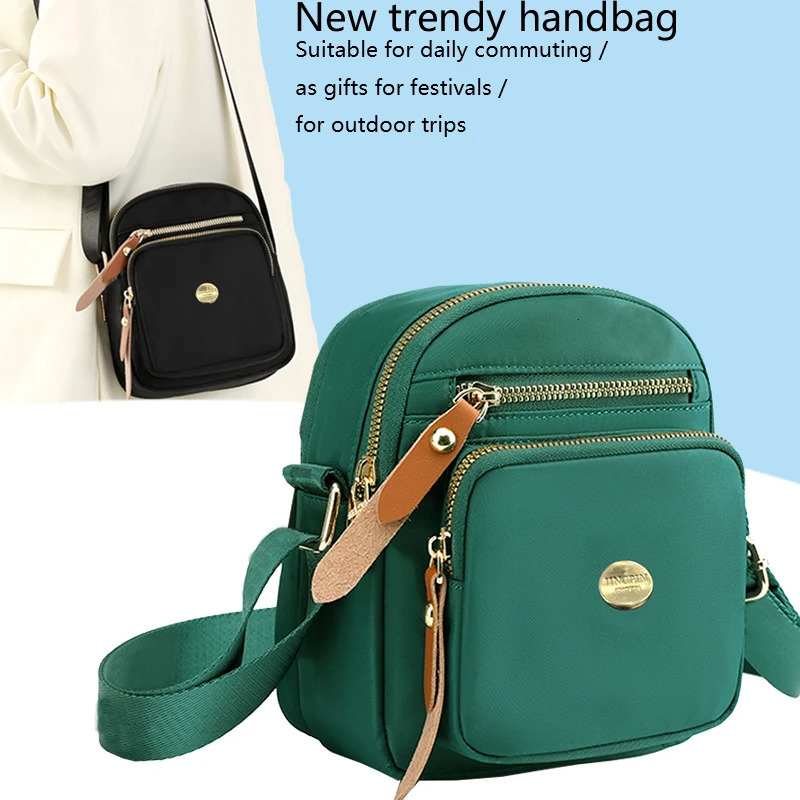 Neutral style compact mini bags for men and women ned travel outings featuring a simple singleshoulder n 260208
