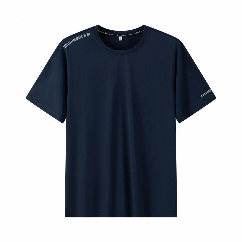 Plus Size T-shirt Men for 110-175kg Pack of 13 Breathable Quick Dry Tees Big Oversized Round Neck Short Sleeve Sport T-shirt 260122