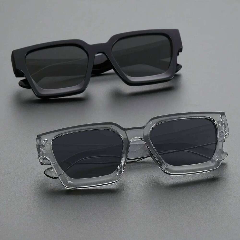 1/2 PCS Classic Fashion Square Women Outdoor Sunglasses For Men Daily Life Shades Eyewear UV400 Glasses Y260207