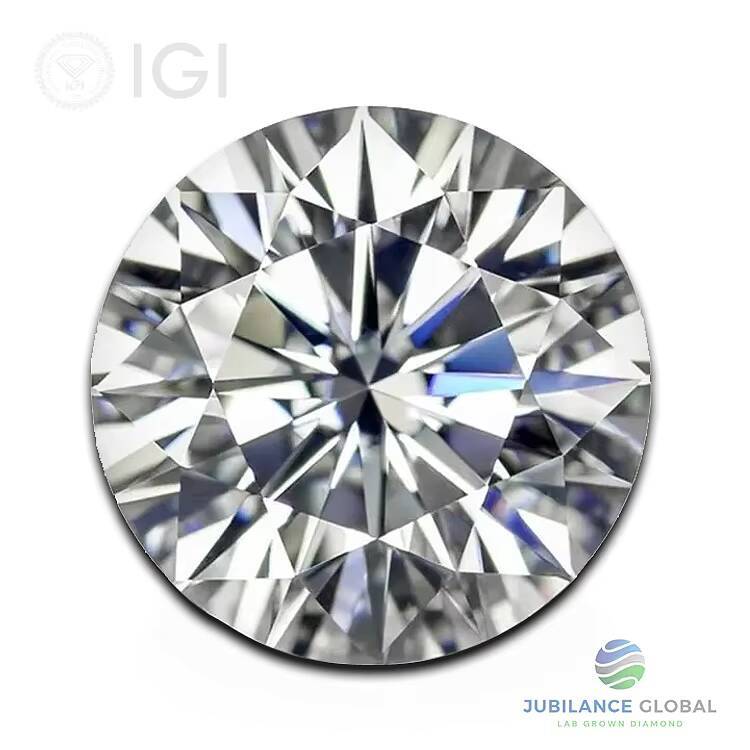 35 Ct IGI White Loose Lab Grown round Brilliant Cut Diamond VS1 Clarity for Engagement Rings or Jewelry Making
