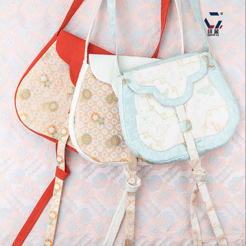 Chinese National Pedlar Ancient Style Hanfu Accessories Versatile Crossbody Cloth Bag Wholesale Evergwish