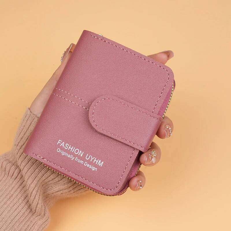 New popular foreign trade item, multifunctional women's short student wallet, and coin purse Y260206