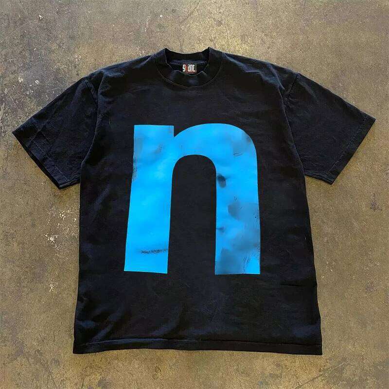 200g Heavyweight! Trendy American-style Hip-hop Oversized Retro Short-sleeve T-shirt, Stylish Unique Graphic T Shirts Tops Tees C260207