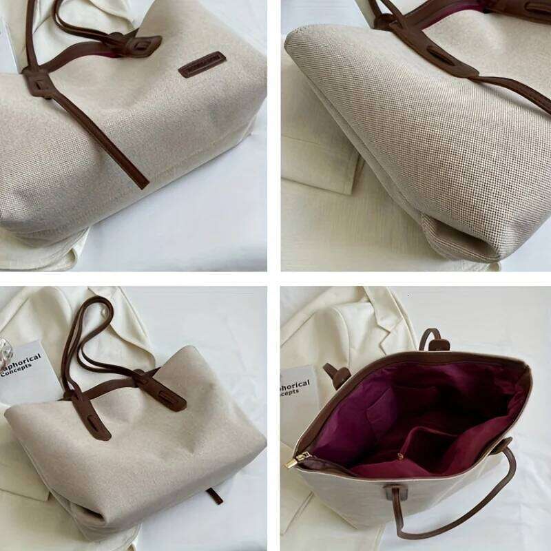 Women's casual large capacity shoulder bag C260207