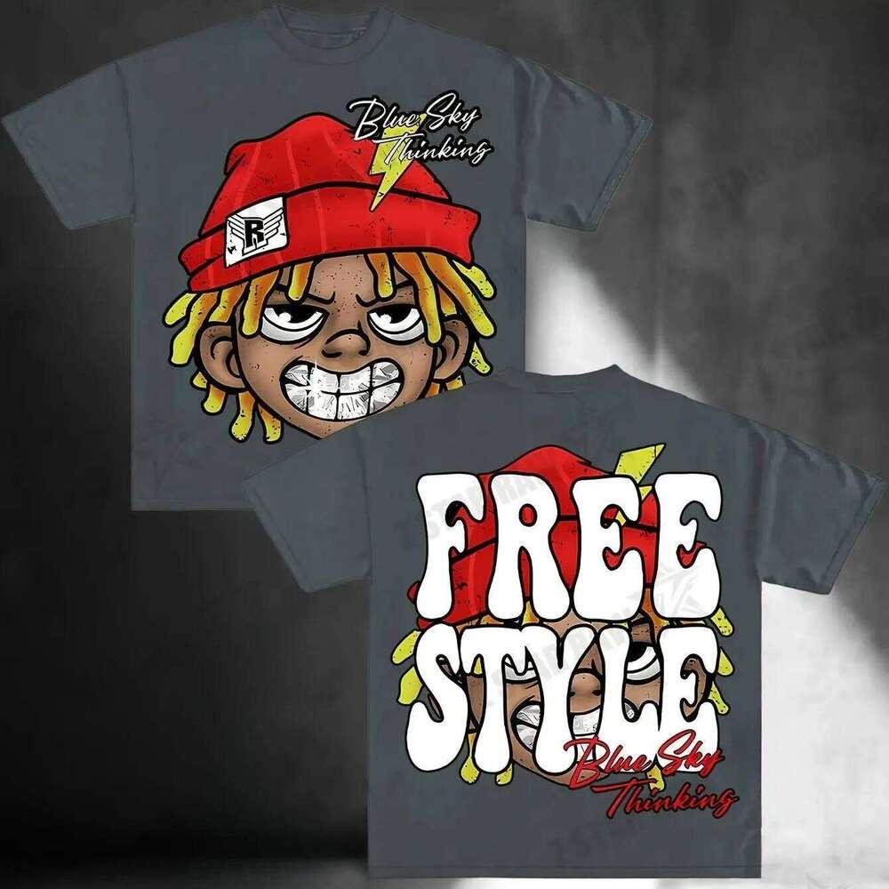 2025 Hip Hop Print Graphic Men Women Clothing Street Harajuku Vintage Short Sleeve T-shirt Casual T Shirts Y2k Tee Tops C260207