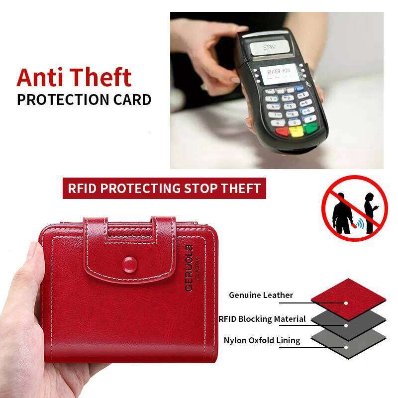 1 wallet with multiple card slots and large capacity, can hold car keys or coins, loose change, birthday gifts/Valentine's Day g Y260206