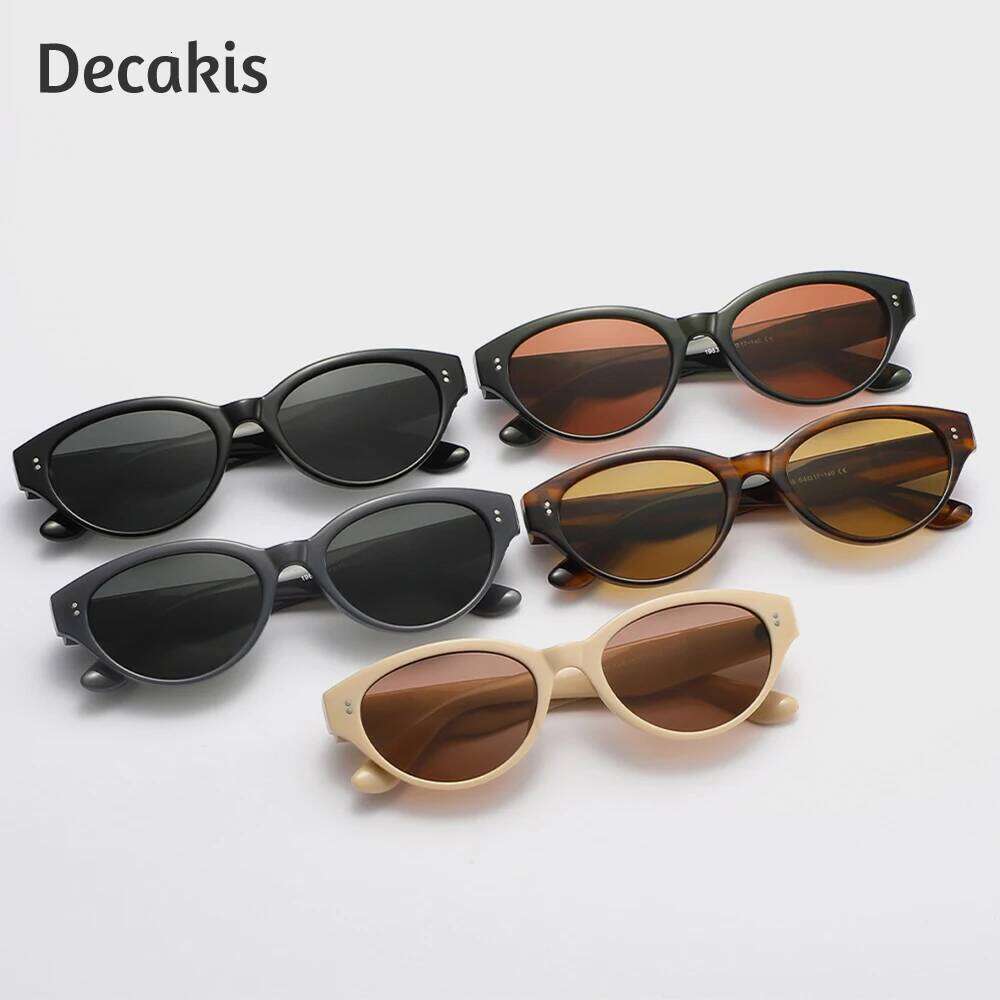 Retro Fashion Y2K Punk Cat Eye Sunglasses Women Brand Design Sun Glasses Classic Vintage UV400 Outdoor Shades with Thick Frame Y260207