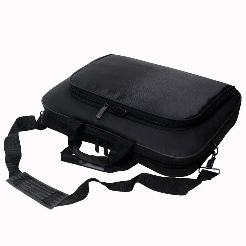 156 Inch 17 In Laptop Bag Business Portable Nylon Computer Handbags Laptop Shoulder Handbag Zipper Shoulder Simple Style 260124