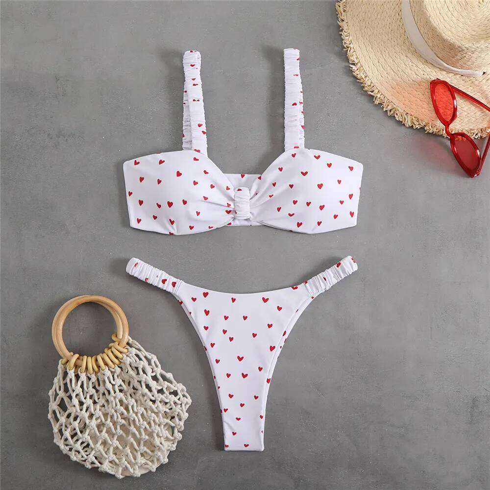 Brazilian Bikini Push Up Bathing Cheeky Women's Swimwear 2025 Beachwear Swimsuit Swimming Suit for Lady Biquinis C260207