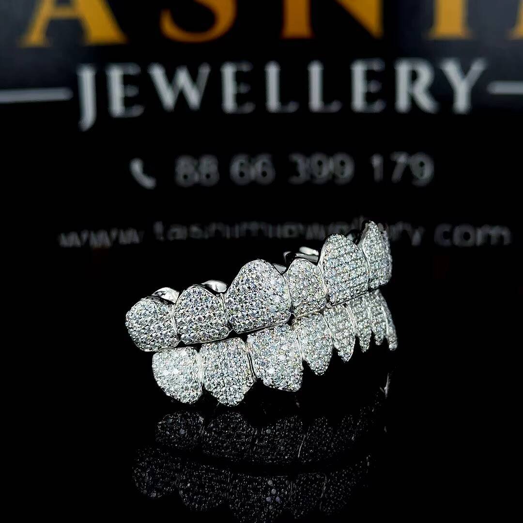Hot Selling Custom Made Personalized 925 Silver Plated Brilliant Cut Lab Created IGI Certified VVS Moissanite Constellation