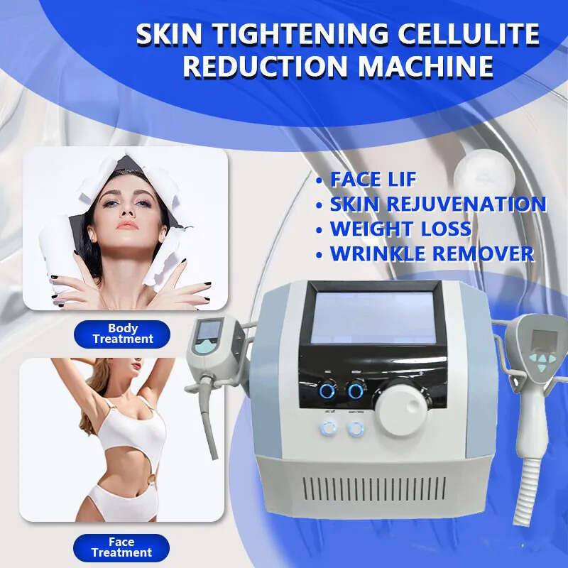 2026 New Design 2 In 1 RF + Ultrasound Cavitation RF Slimming Machine For Skin Tightening Body Slimming Device