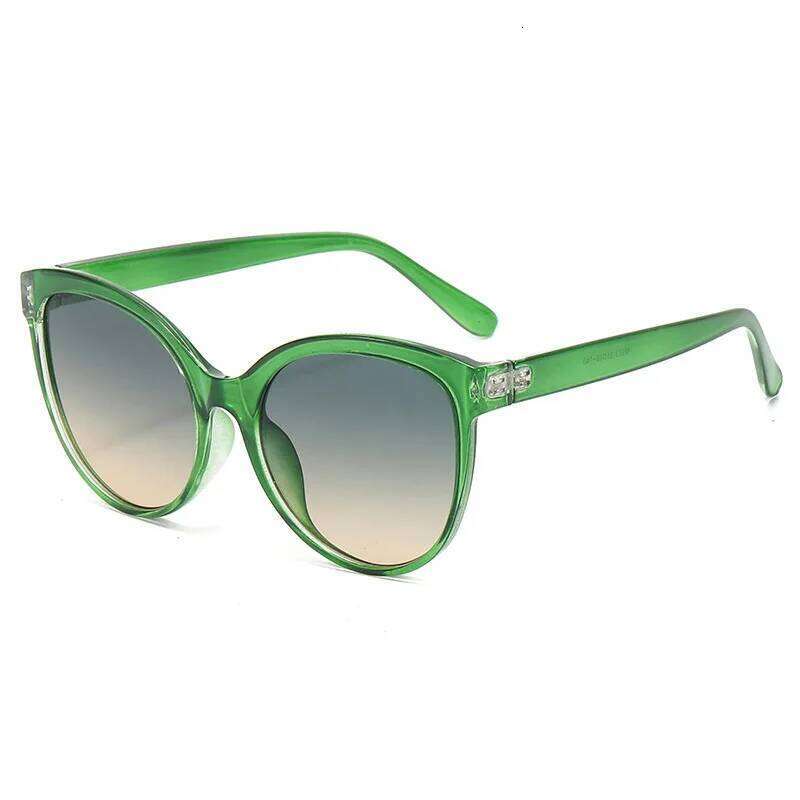 Cat Eye Sunglasses Outdoor Driving Sunshade Decoration Oversize Frame Glasses UV Protection Y260207