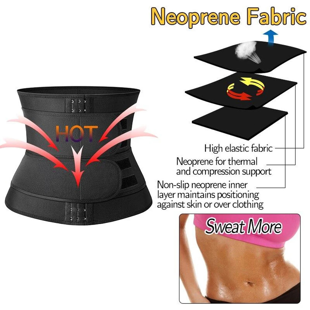 Women Men Breathable Neoprene Waist Trainer Belt Tummy Control Workout Waist Cincher Sauna Sweat Girdle Sport Waist Trimmer 260207
