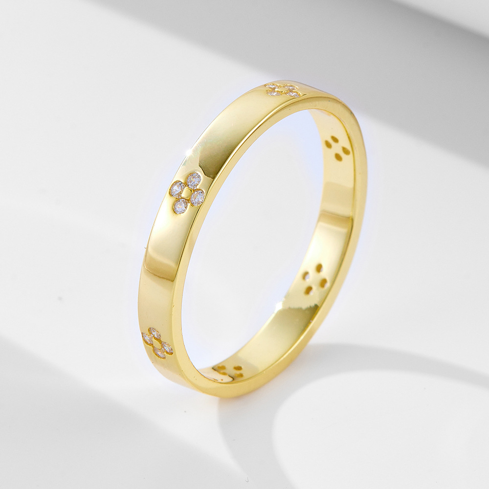2026 Choucong Ins Top Sell Wedding Rings Classical Jewelry Real 100% 925 Sterling Silver 18K Gold Large Oval Cut White Topaz CZ Diamond Gemstones Part