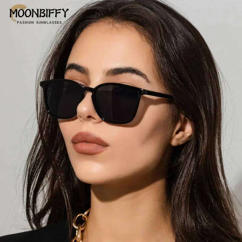 Vintage Square Women Sunglasses Luxury Brand Designer Trend Men Mirror Sun Glasses Retro Female Shades Zonnebril Dames UV400 Y260207