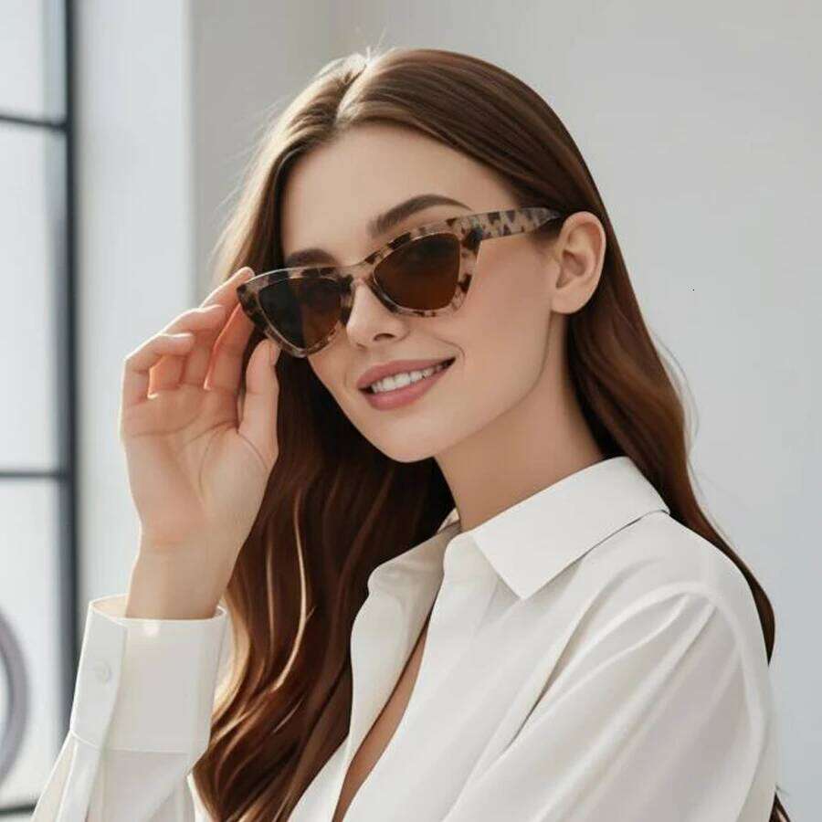 Retro Cat Eye Sunglasses Women Brand Designer Vintage Small Frame Ladies Classic Leopard Outdoor Sun Glasses Oculos De Sol Y260207
