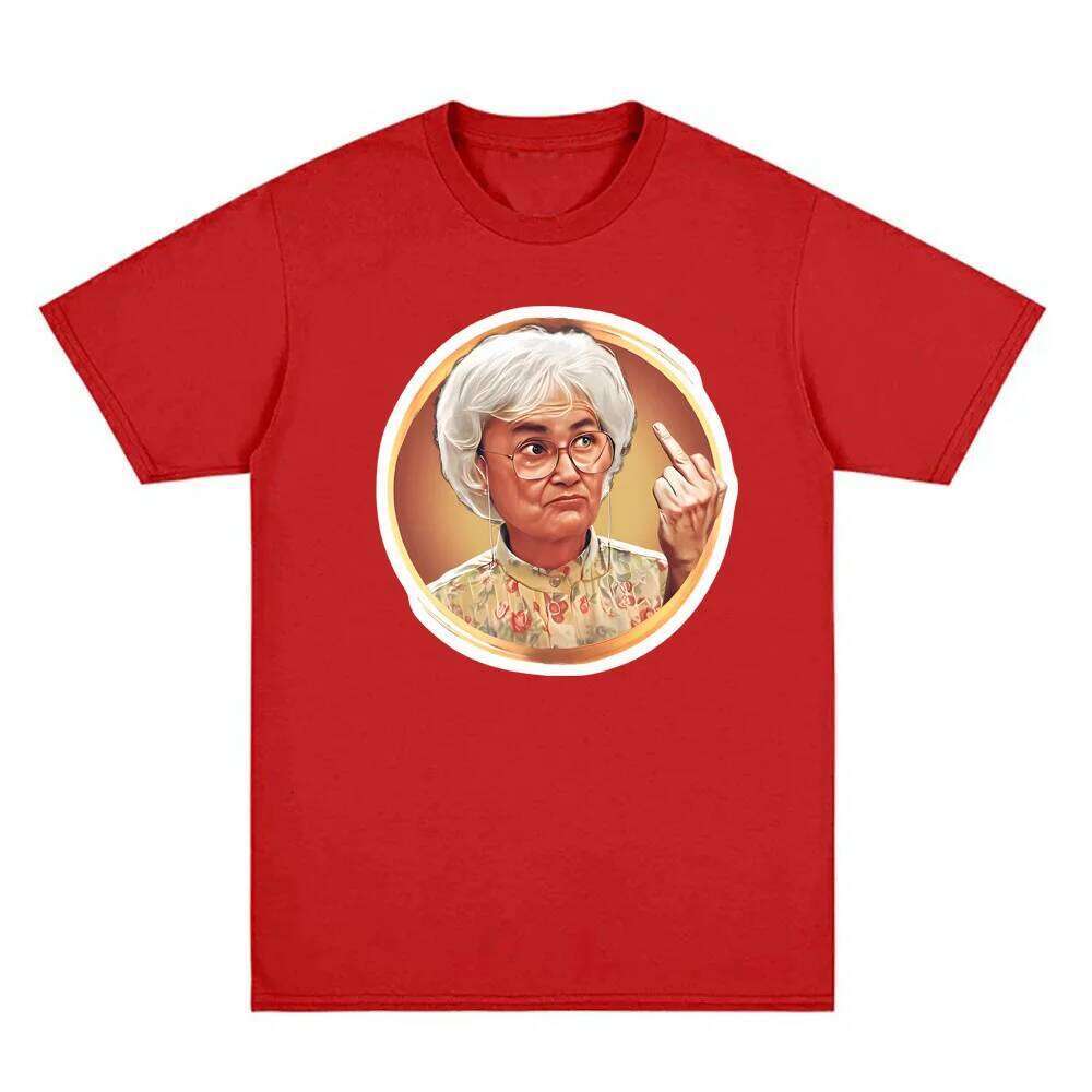 Golden Girls T-shirt Unisex 100% Cotton Tee-shirt Graphic Printing Kawaii Round Neck Tshirt Short Sleeve Casual Fashion Clothes C260207