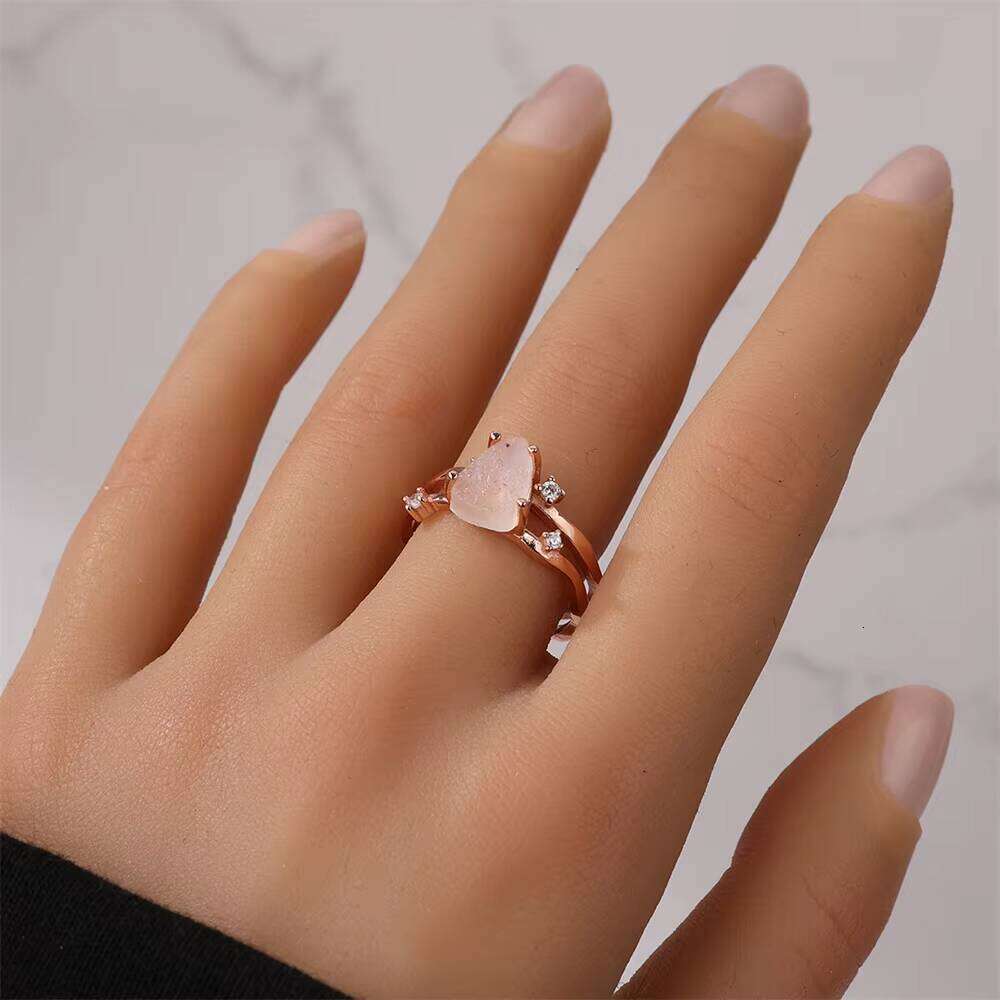 De Moonlight Stone Ring Hot Selling 925 Silver Gemstone Women Rings