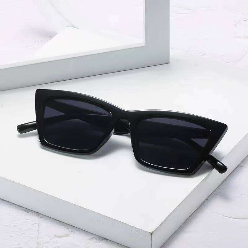 Luxury Cat Eye Black Sunglasses Women Men Brand Fashion Sun Glasses Female Male Mirror Outdoors Travel Shades Oculos De Sol Y260207
